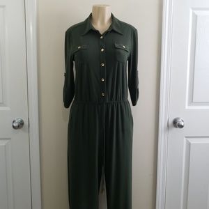Olive Green Jumpsuit
